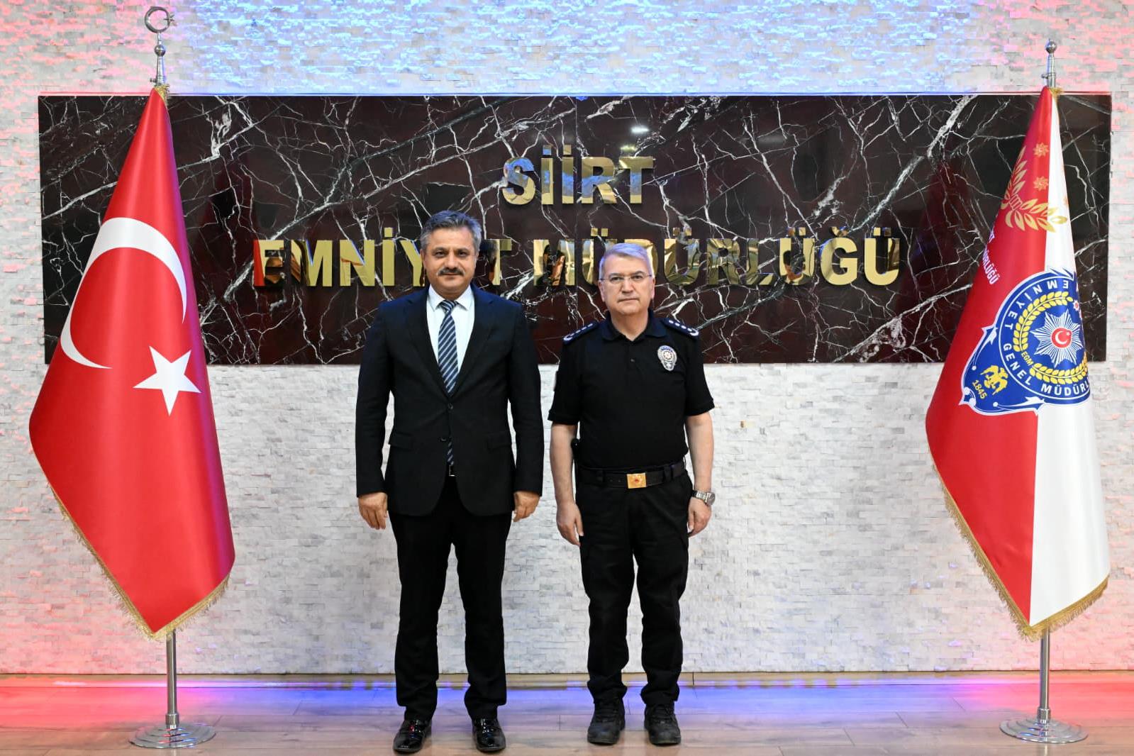 Rektörümüz Prof. Dr. Nihat Şındak’tan İl Emniyet Müdürü Mehmet Özdemir’e Hayırlı Olsun Ziyareti